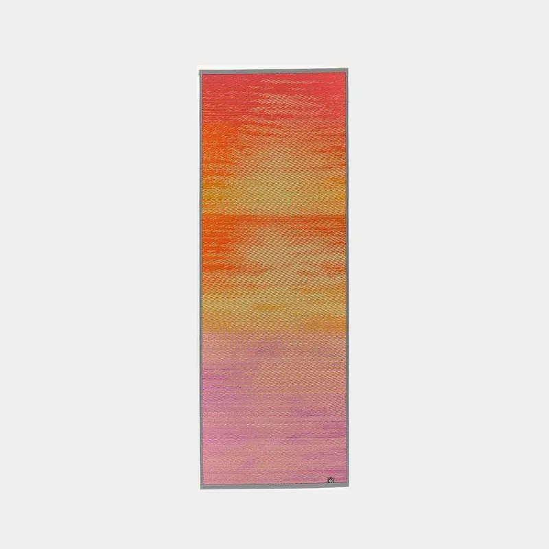 Rush Yoga Mat — Skysea Sunset Gradient Design, Natural & Eco-Friendly 1