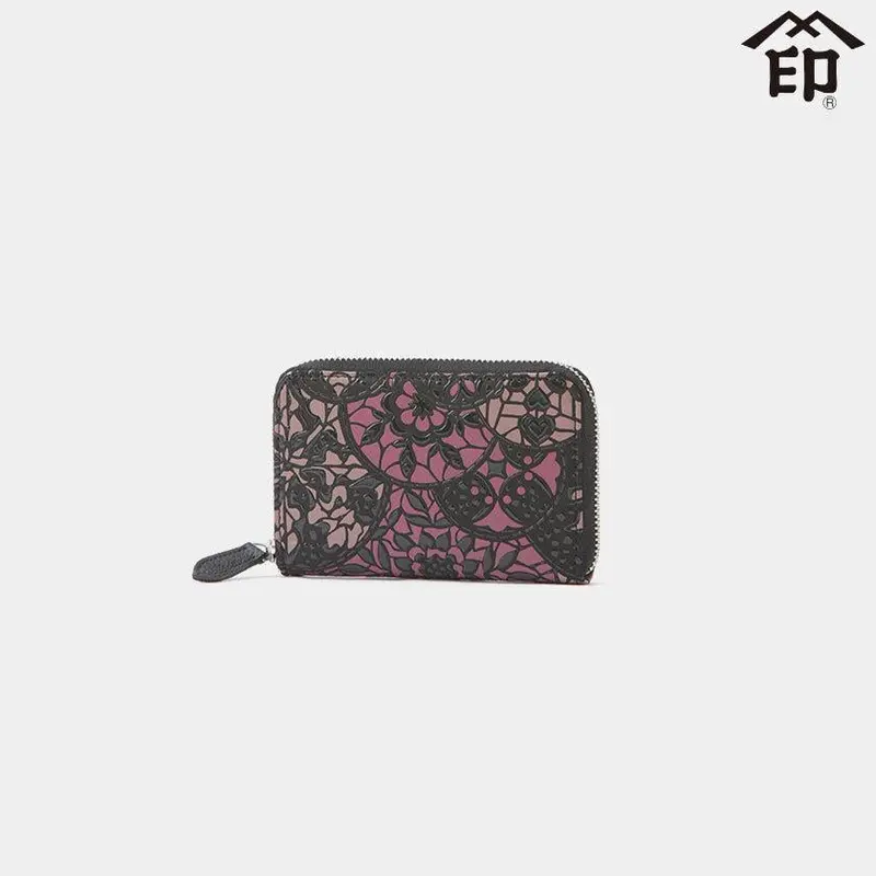 Rye21 Coin Purse – Sleek Koshu Inden Leather Compact Wallet 1