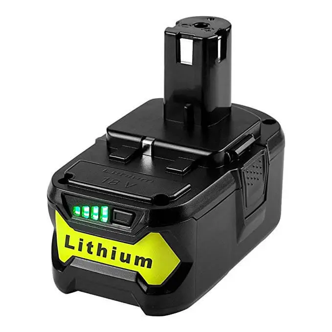 Ryobi One+ 18V 6.0Ah Li-Ion Replacement Battery – Compatible With P107 & P108 1
