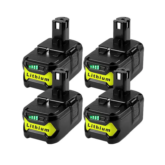 Ryobi One+ 18V 6.0Ah Li-Ion Replacement Battery – P108 Quad-Pack 1