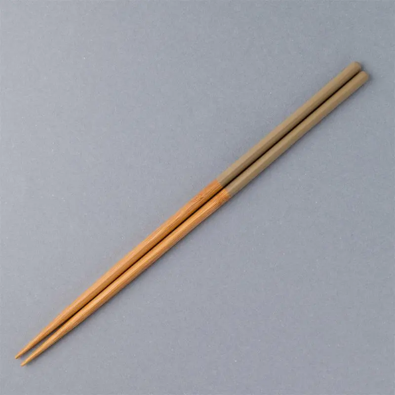 Saibashi Hashikura Season 01 Beige Serving Chopsticks – 30 Cm – Wakasa Lacquer 1