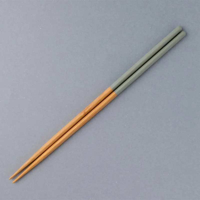 Saibashi Hashikura Season 01 Pale Blue Serving Chopsticks – 30 Cm – Wakasa Lacquer 1