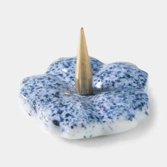 Sakura Candlestick – Kiyomizu Ware Ceramic Holder For Japanese Candles 1