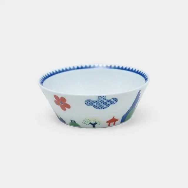 Sansui-Inspired Ceramic Bowl – Japanese Landscape Pottery By Zoa 1