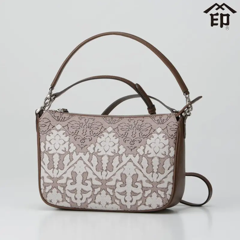 Saramas Lacquered Deerskin Pochette – Handcrafted Koshu Inden Accessory By Inden-Ya 1