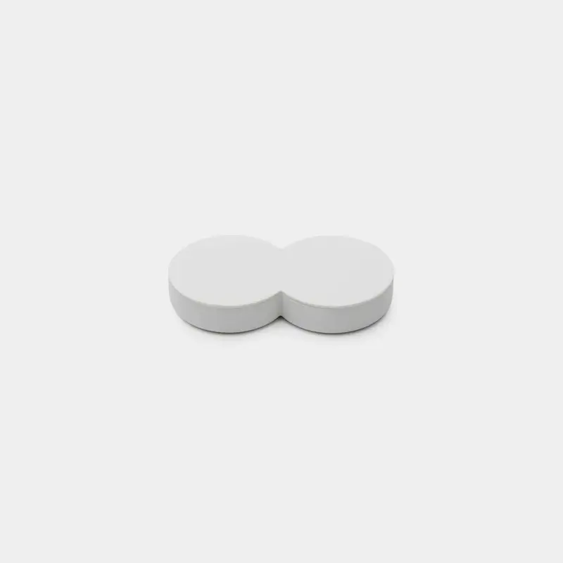 Saskia Diez Double Jewelry Box In White Matte Finish – Premium Arita Ware Storage Solution 1