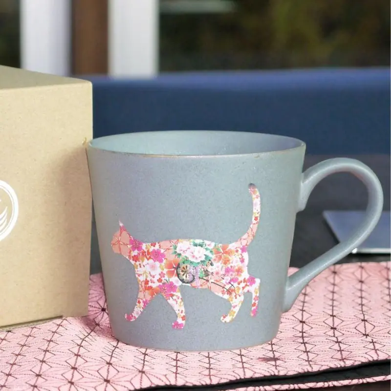 Search Cat Mug – Color-Shifting Design Mino Ware Ceramic By Marumo Takagi 1