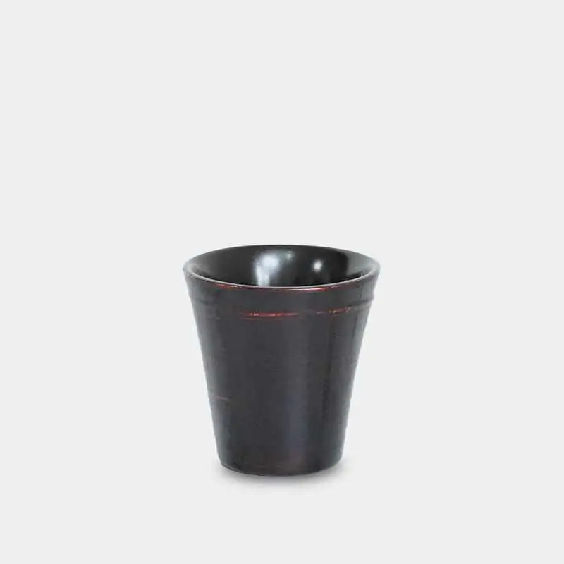 Sensuji Small Guinomi Sake Cup – Black Uchi | Yakumo | Pre-Order (Early October) 1