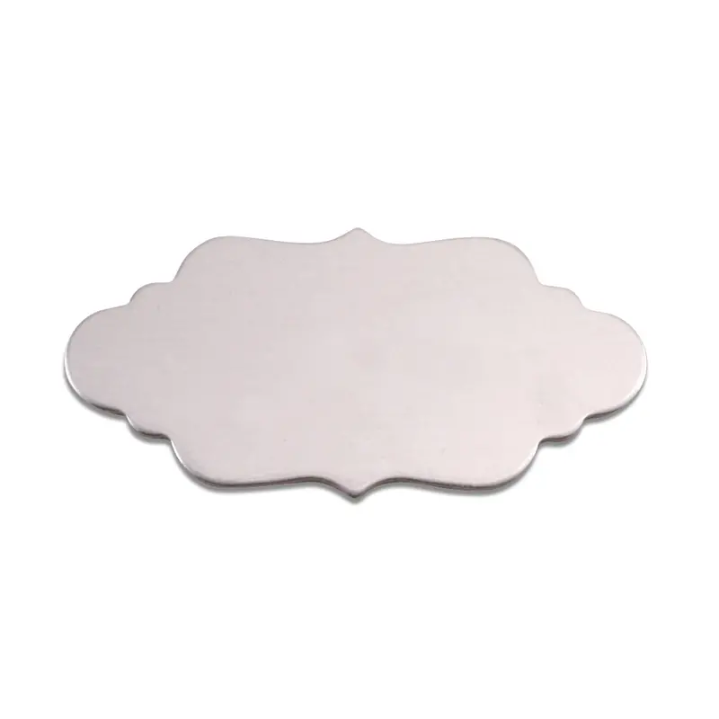 Set Of 10 Elegant Aluminum Plaques – 40.2Mm × 19.8Mm, 18-Gauge 1