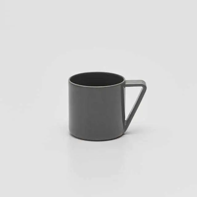Shigeki Fujishiro Glossy Gray Ceramic Mug – Imari-Arita Ware (2016 Edition) 1