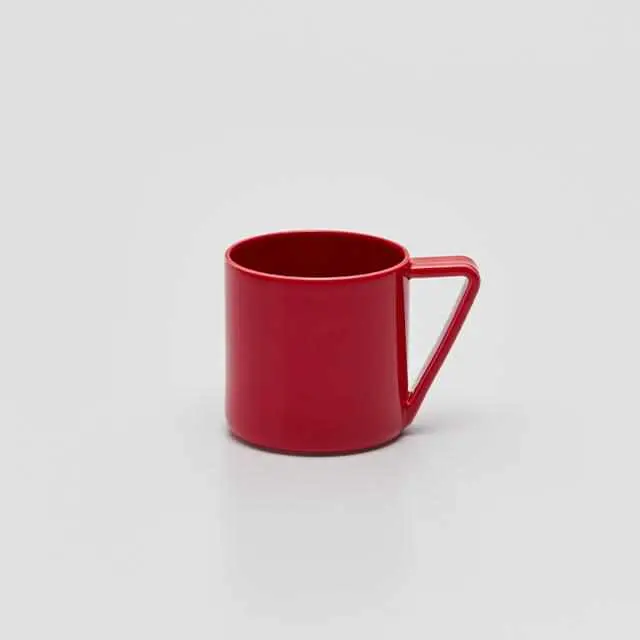 Shigeki Fujishiro Glossy Red Ceramic Mug – Imari-Arita Ware (2016 Edition) 1