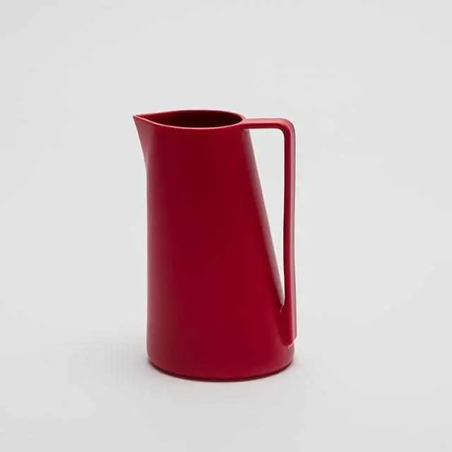 Shigeki Fujishiro Large Red Pitcher | Traditional Imari-Arita Ceramic Jug | 2016 1