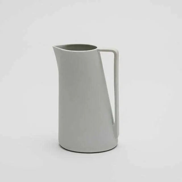 Shigeki Fujishiro Large White Pitcher | Handcrafted Imari-Arita Beverage Server | 2016 1