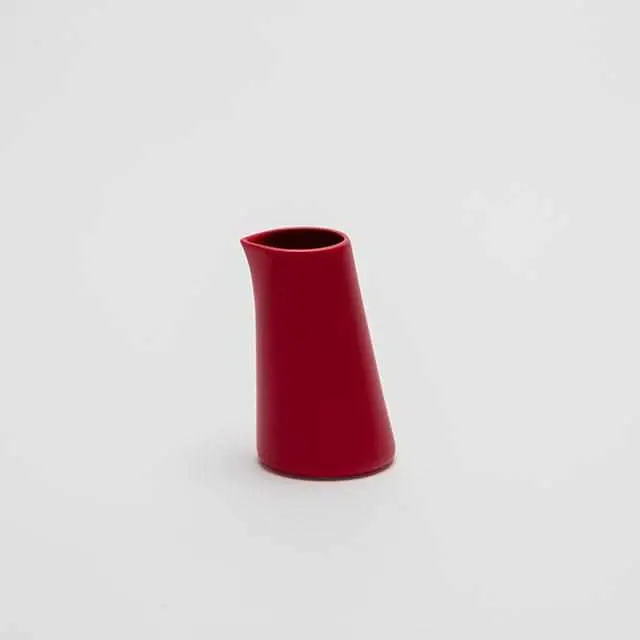 Shigeki Fujishiro Small Red Pitcher | Artisan Arita-Yaki Liquid Dispenser | 2016 1