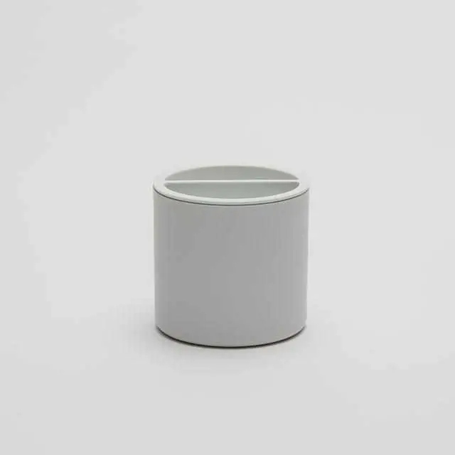 Shigeki Fujishiro Small White Spice Jar | Arita-Yaki Ceramic Storage Container | 2016 1