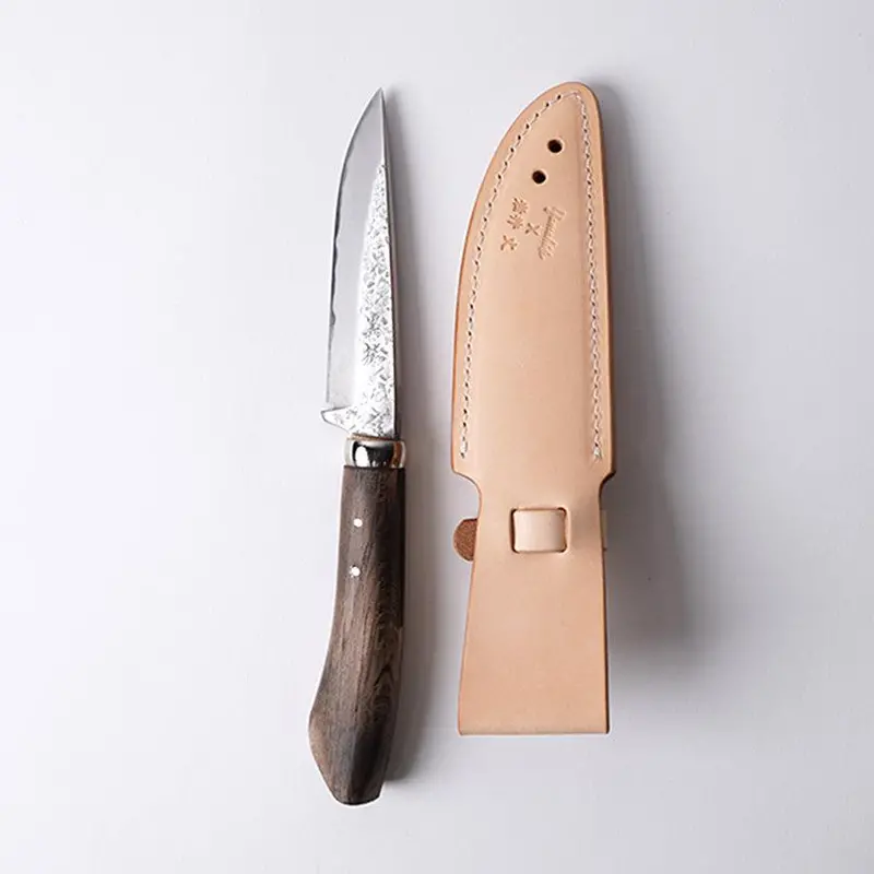 Shijima Bushcraft Knife By Takeshi Iwai – Hand-Forged Echizen Steel Blade | Iwai Cutlery 1