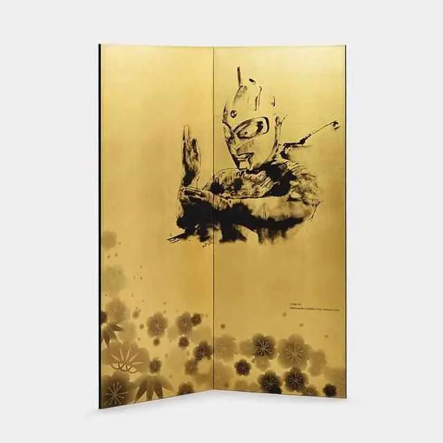 Shochikuume Ultra Seven Folding Screen Without Rim | Elegant Space Divider 1
