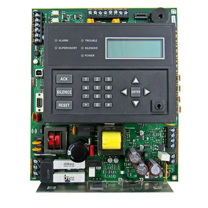 Silent Knight 5808 Addressable Fire Alarm Control Board – Bare Pcb, No Enclosure (058080-1) 1