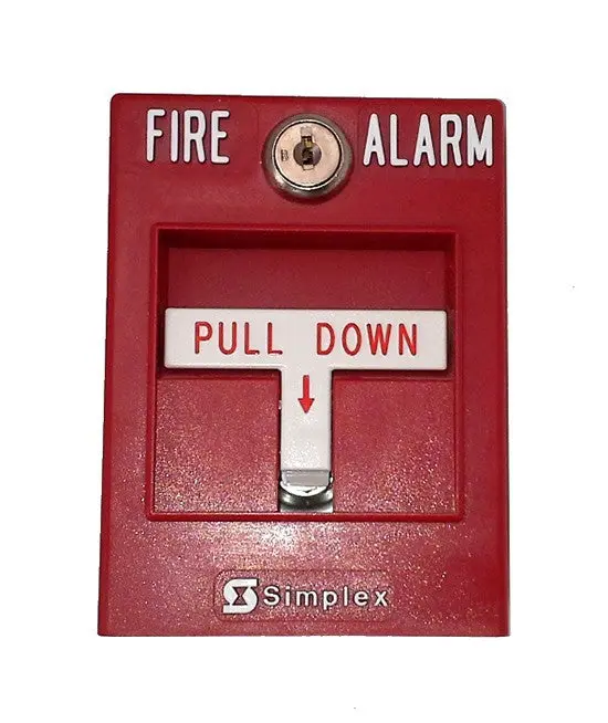 Simplex 2099-9102 Single-Action Manual Fire Alarm Pull Station 1