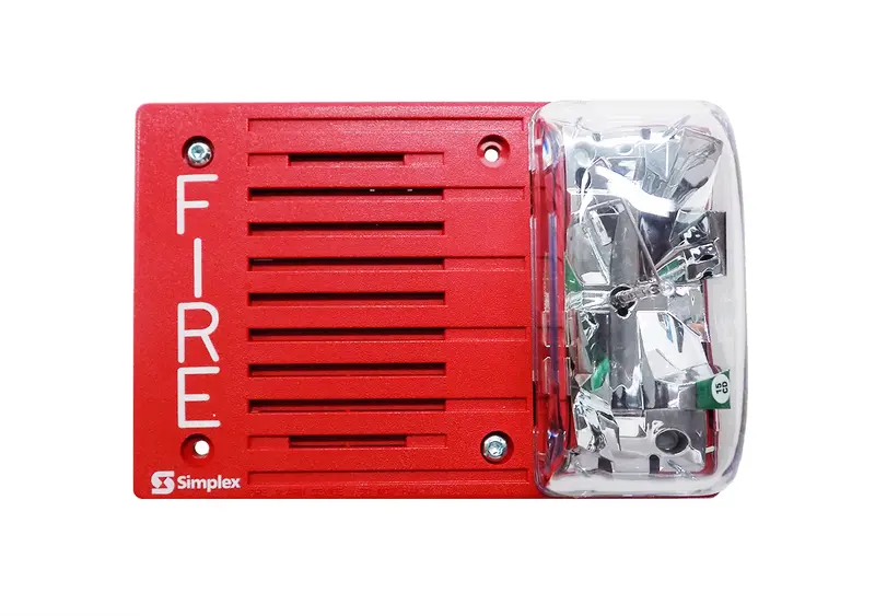 Simplex 4903-9254 Horizontal-Mount Horn Strobe Assembly 1