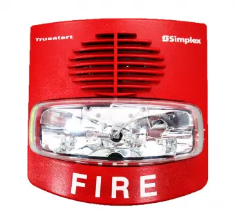 Simplex 4906-9127 Wall-Mount Multi-Candela Horn Strobe 1