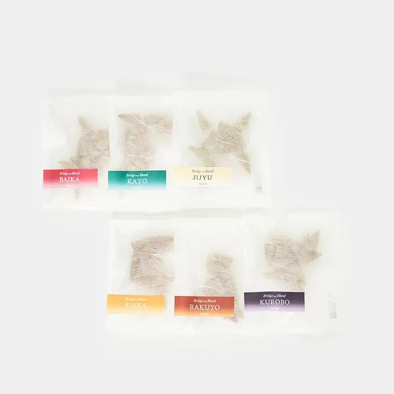 Six In Sense Refill Pack For Incense Holder By Bridge And Blend 1
