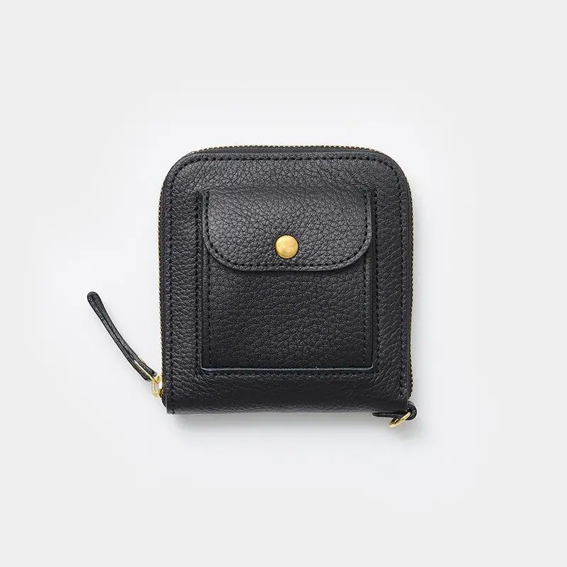 Slim Leather Phone Case 'Smart Move! Type 2' In Alley Black – Handmade By Rakukei 1