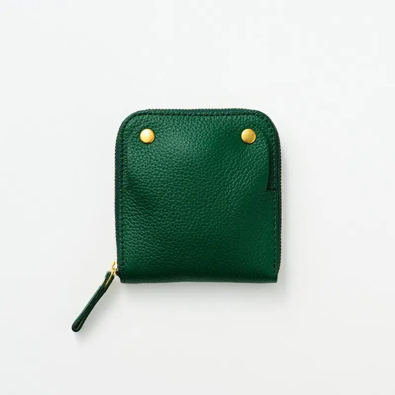 Smart Move! Type 1 Leather Case – Calm Green Tone, Artisan Leather By Rakukei 1