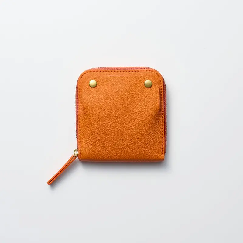 Smart Move! Type 1 Leather Case – Eternal Orange Finish, Handcrafted By Rakukei Leatherworks 1