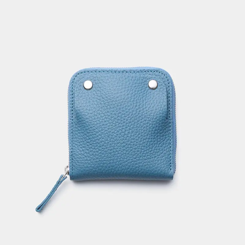 Smart Move! Type 1 Leather Case In Kamo Blue | Artisan-Made By Rakukei 1