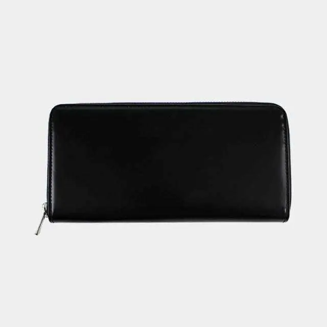 Smart Round-Zipper Wallet – Inkstone Leather | Satori Functional Design 1
