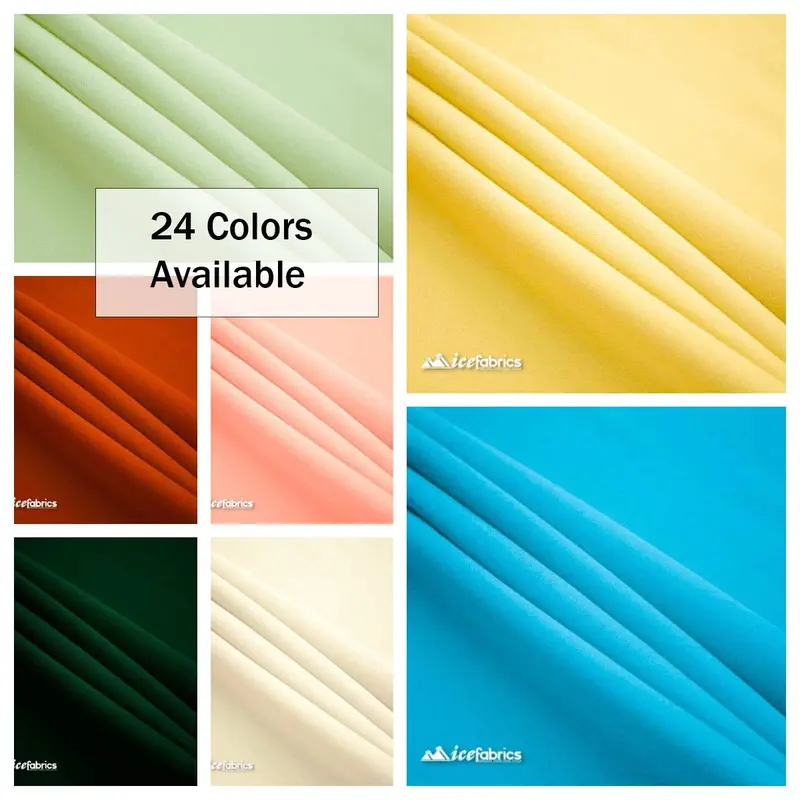 Solid-Color Polyester Poplin Upholstery Fabric – Universal Base For Custom Furniture 1