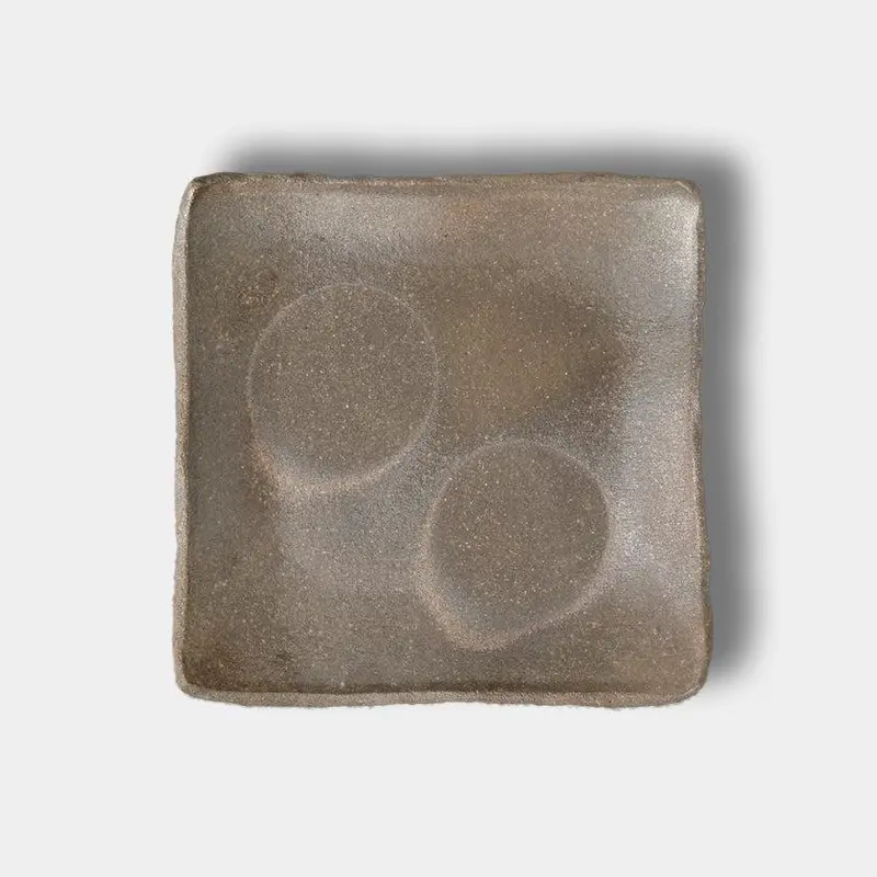 Square Stoneware Plate | Artisanal Seto Ware Dinnerware 1