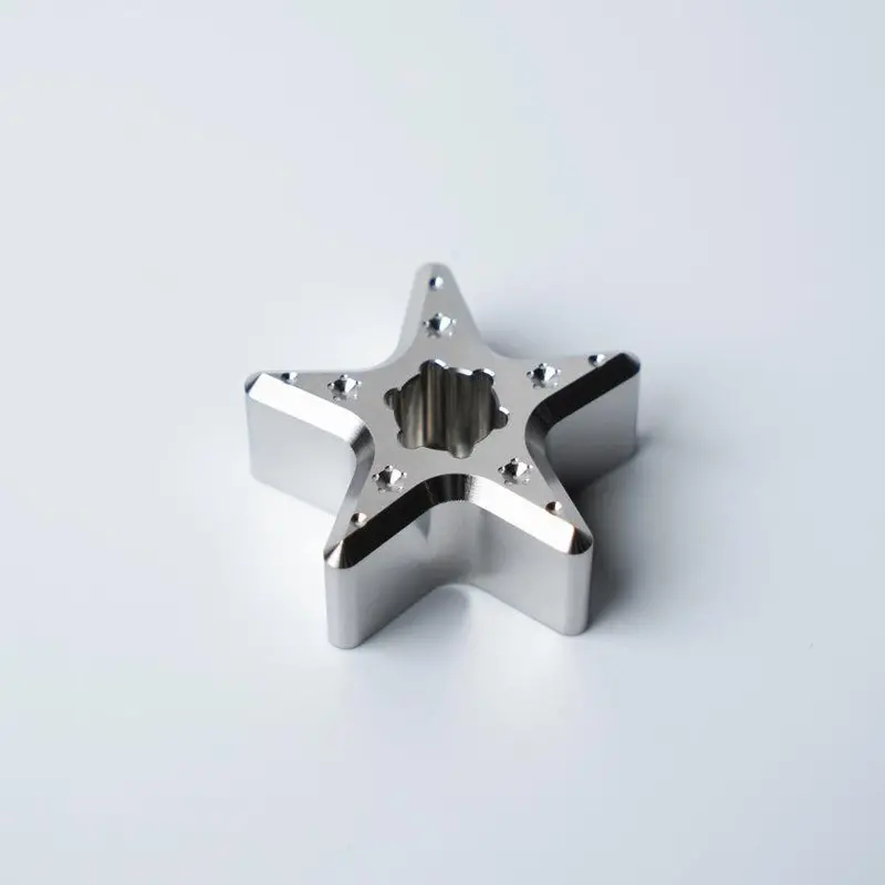 Star-Shaped Metal Pen Holder – Chamfered Steel Design | Hayami Seisakusho 1