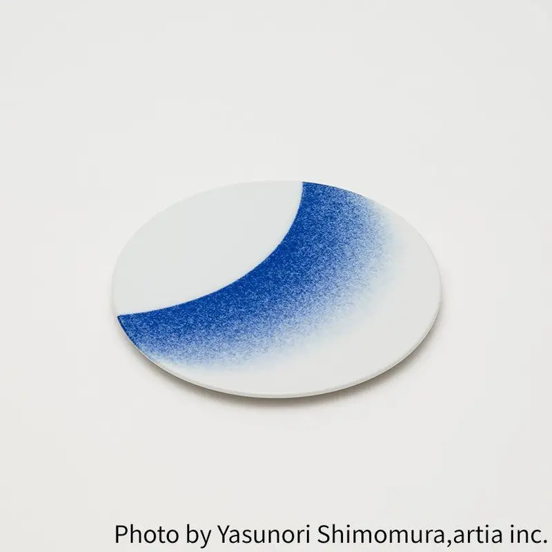 Studio Wieki Somers 180Mm Arita-Yaki Platter – Spray-Glazed Serving Plate 1