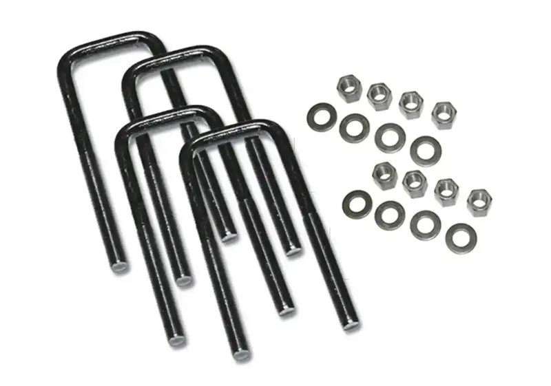 Superlift 10464 Heavy-Duty U-Bolt Kit – 9/16" X 2.5", 4-Pack With Hardware 1