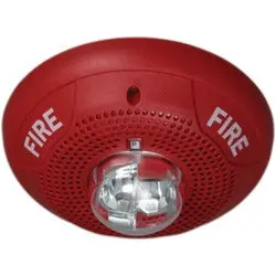 System Sensor Spscrv Ceiling Mount Speaker-Strobe For Fire Alarm Systems 1