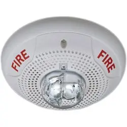 System Sensor Spscwh Ceiling Mount Audio-Visual Alarm Device 1