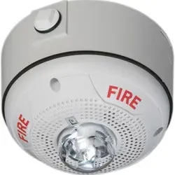 System Sensor Spscwhk Ceiling Mount Speaker-Strobe With High-Candela Strobe 1