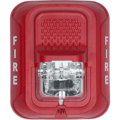 System Sensor Srl Compact Wall Mount Strobe For Life Safety Applications 1