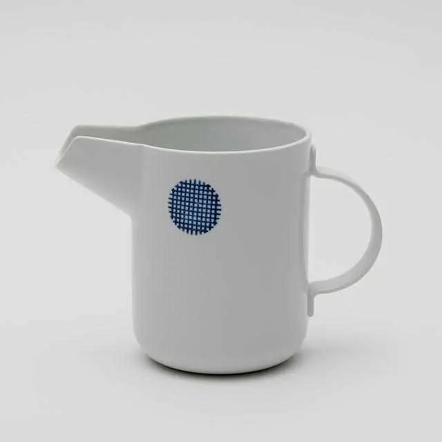 Taf Blue-Red Ceramic Pitcher – Imari-Arita Tableware 1
