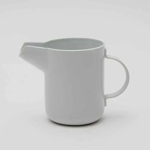 Taf White Ceramic Pitcher – Imari-Arita Tableware 1