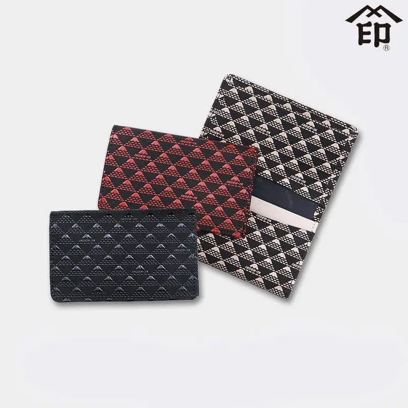 Takane Series Cardholder '2804' – Compact Leather Organizer By Inden-Ya 1
