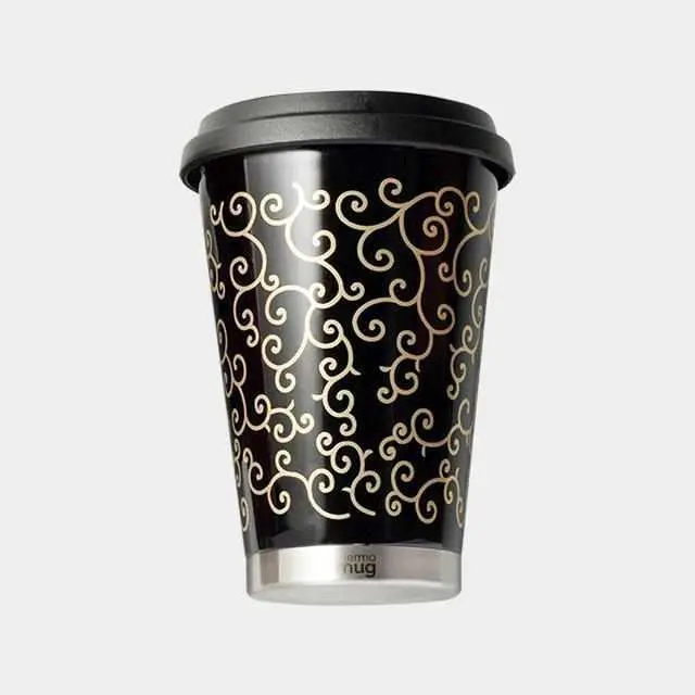 Takumiichi Arabesque Lacquer Tumbler – Black Finish, Echizen Handcrafted 1