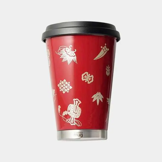 Takumiichi Red Urushi Thermal Tumbler – Echizen Lacquerware Travel Mug 1