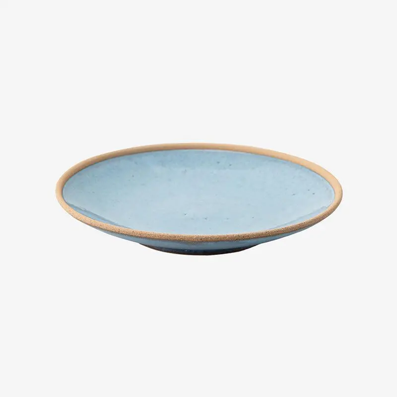 Terracotta No.8 Ceramic Dish – Minimalist Hasami Tableware By Saikai Toki 1