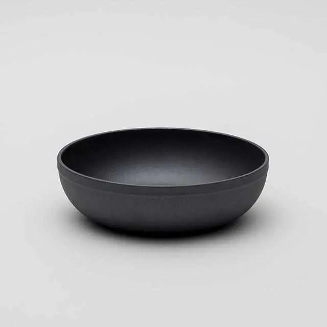 Teruhiro Yanagihara 20 Cm Black Ceramic Bowl | Imari-Arita Pottery Collection 1