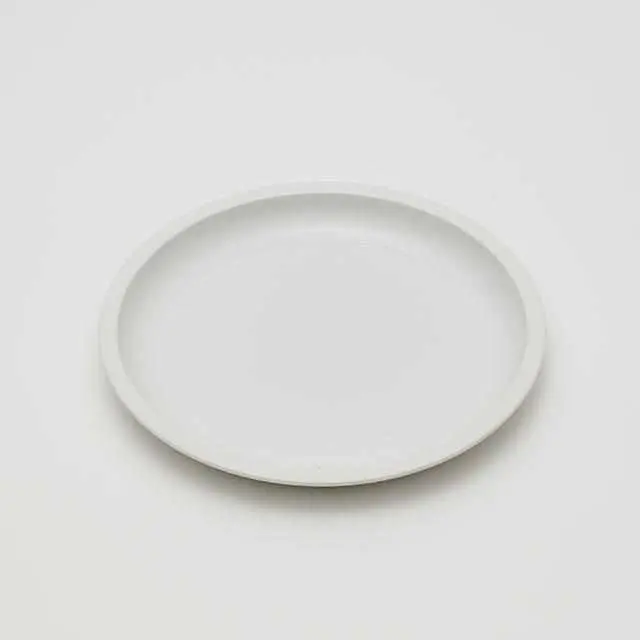 Teruhiro Yanagihara 20 Cm White Serving Platter | Imari-Arita Stoneware Collection 1
