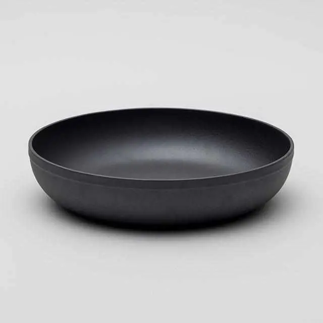 Teruhiro Yanagihara 26 Cm Black Deep Bowl | Japanese Imari-Arita Ceramic 1