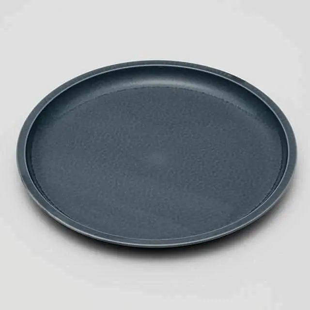 Teruhiro Yanagihara 26 Cm Gray Large Platter | Hand-Thrown Imari-Arita Ceramic 1